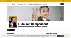 Desktop Screenshot of ludovancampenhout.be